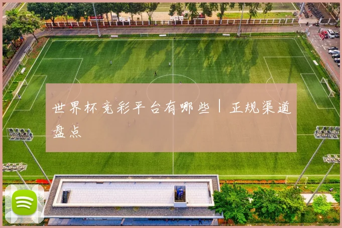 世界杯竞彩平台有哪些｜正规渠道盘点