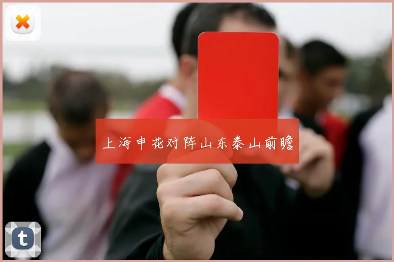 上海申花对阵山东泰山前瞻